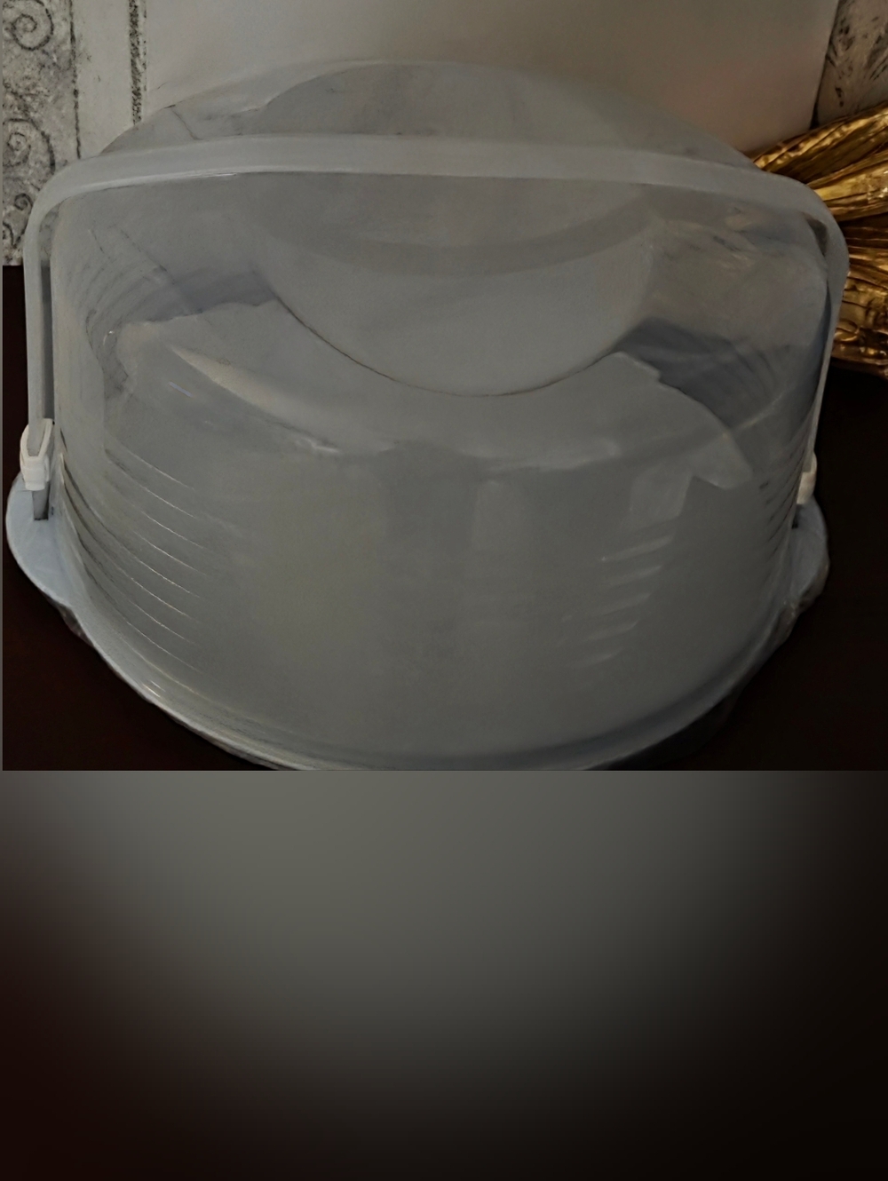 Tupperware 12" Round Cake Taker NWT